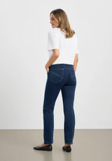 Slender Rouge Regular - Short Length - Dark Blue Denim