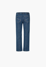 Slender Rouge Regular - Short Length - Blue Denim