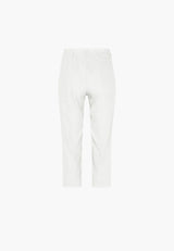 Taylor Regular - Capri Medium Length - White