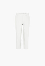 Taylor Regular - Capri Medium Length - White