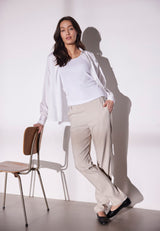 Taylor Regular - Medium Length - Grey Sand