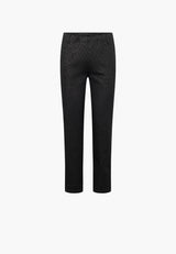Taylor Regular - Short Length - Black Zebra Print