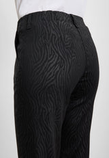 Taylor Regular - Short Length - Black Zebra Print