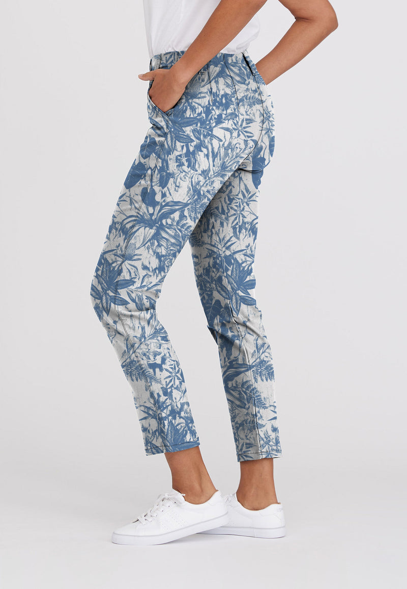 Taylor Regular - Short Length - Flower Print