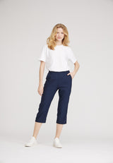Taylor Regular Capri Medium Length - Navy