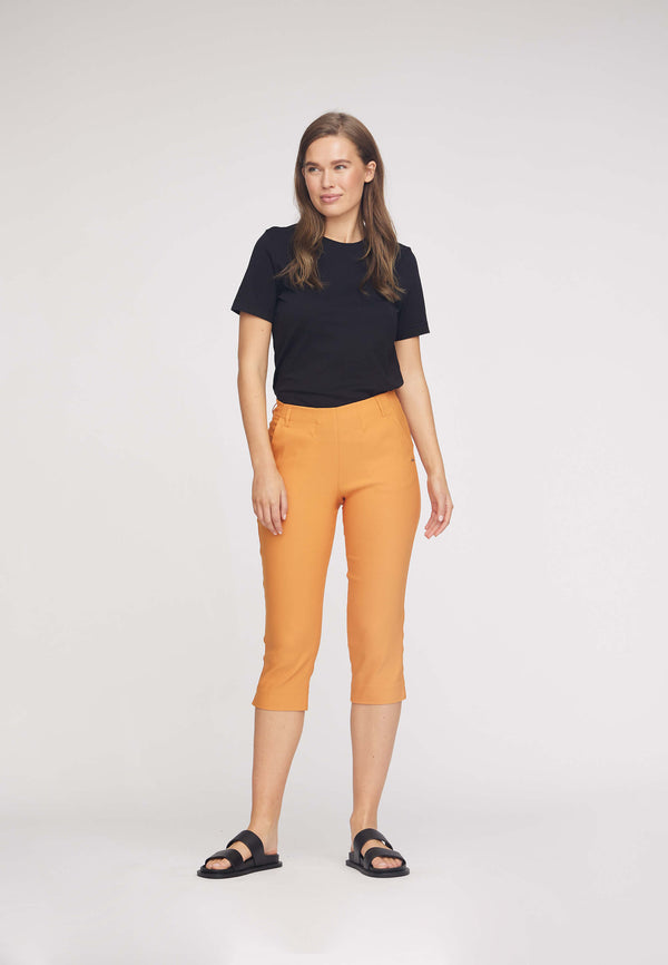 Taylor Regular Capri Medium Length - Dark Apricot