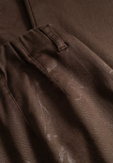 Taylor Regular ML - Brown Bloom Print