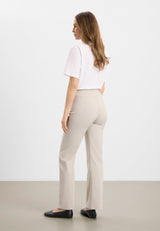 Thea Straight - Medium Length - Grey Sand