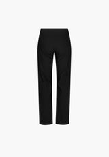 Thea Straight - Medium Length - Black