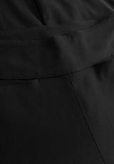 Thea Straight - Medium Length - Black