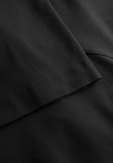 Thea Straight - Medium Length - Black