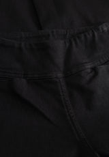 Thea Straight - Short Length - Black Denim