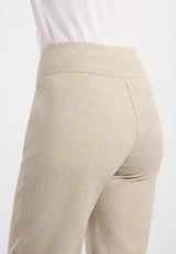 Thea Straight - Medium Length - Grey sand hemp
