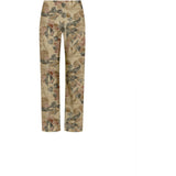 Thea Straight - Medium Length - Plum Botany Print