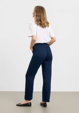 Thea Straight - Short Length - Dark Blue Denim