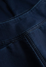 Thea Straight - Short Length - Dark Blue Denim