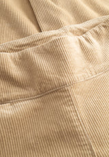 Thea Straight Sametti - Medium Length - Cafe Latte