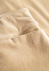 Thea Straight Sametti - Medium Length - Cafe Latte