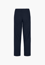 Tracy Straight - Medium Length - Navy Jacquard
