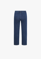 Tracy Straight - Short Length - Dark Blue Denim