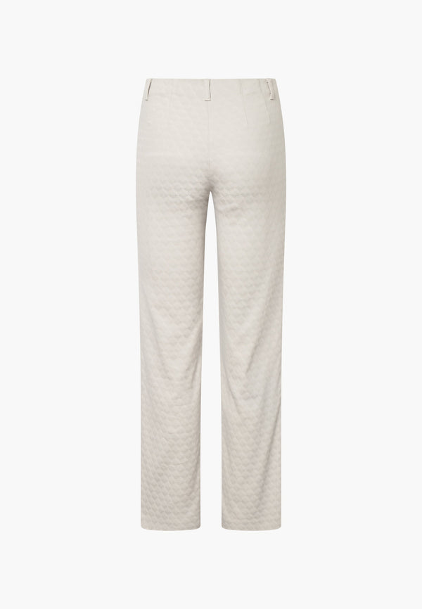 Tracy Straight - Medium Length - Grey Sand Jacquard