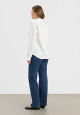 Valerie Shirt LS - White