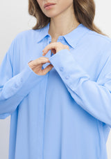 Veronica Long Shirt LS - Blue Sky