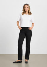 Violet Relaxed - Medium Length - Black