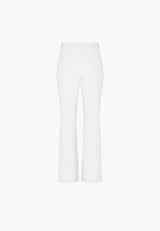 Zina Flare Regular - Medium Length - White