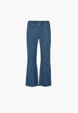 Zoya Flare Regular - Short Length - Blue Denim