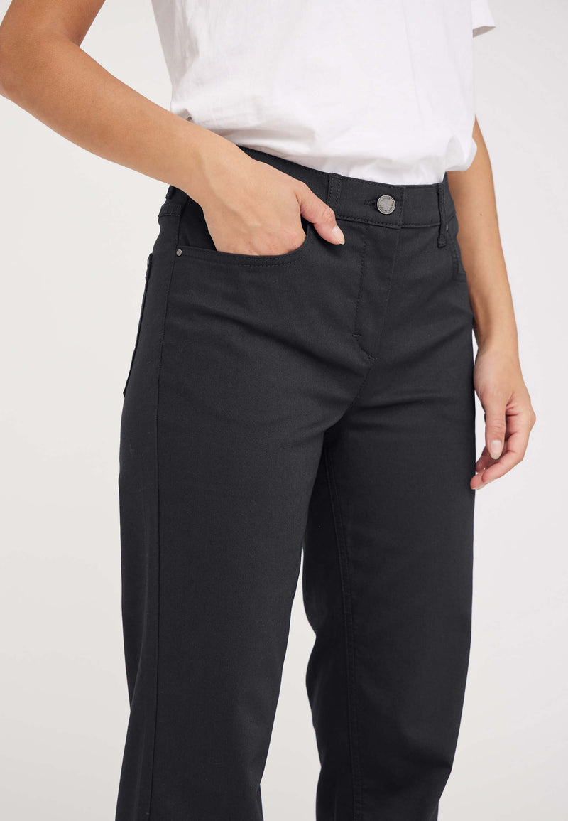 Amelia Straight ML - Black