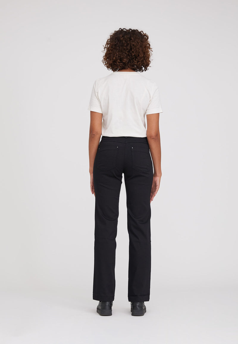 Amelia Straight ML - Black