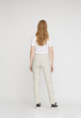 LAURIE Betty Regular Housut Trousers REGULAR 25137 Grey Sand