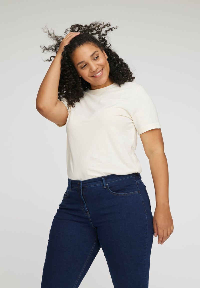 Christie Regular - Medium Length - Dark Blue Denim