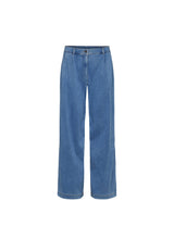 Debbie Loose - Medium Length - Washed Blue Denim