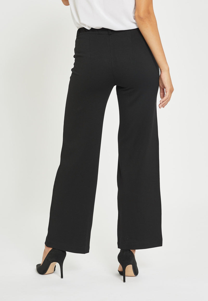 Donna Loose Jersey - Short Length - Black brushed