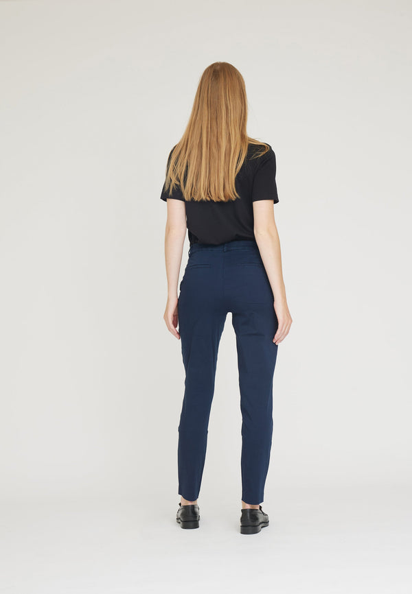 LAURIE Fanny Slim SL Trousers SLIM 49105 Navy