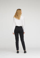 LAURIE Fanny Slim SL Trousers SLIM 99105 Black