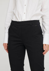 LAURIE Fanny Slim SL Trousers SLIM 99105 Black