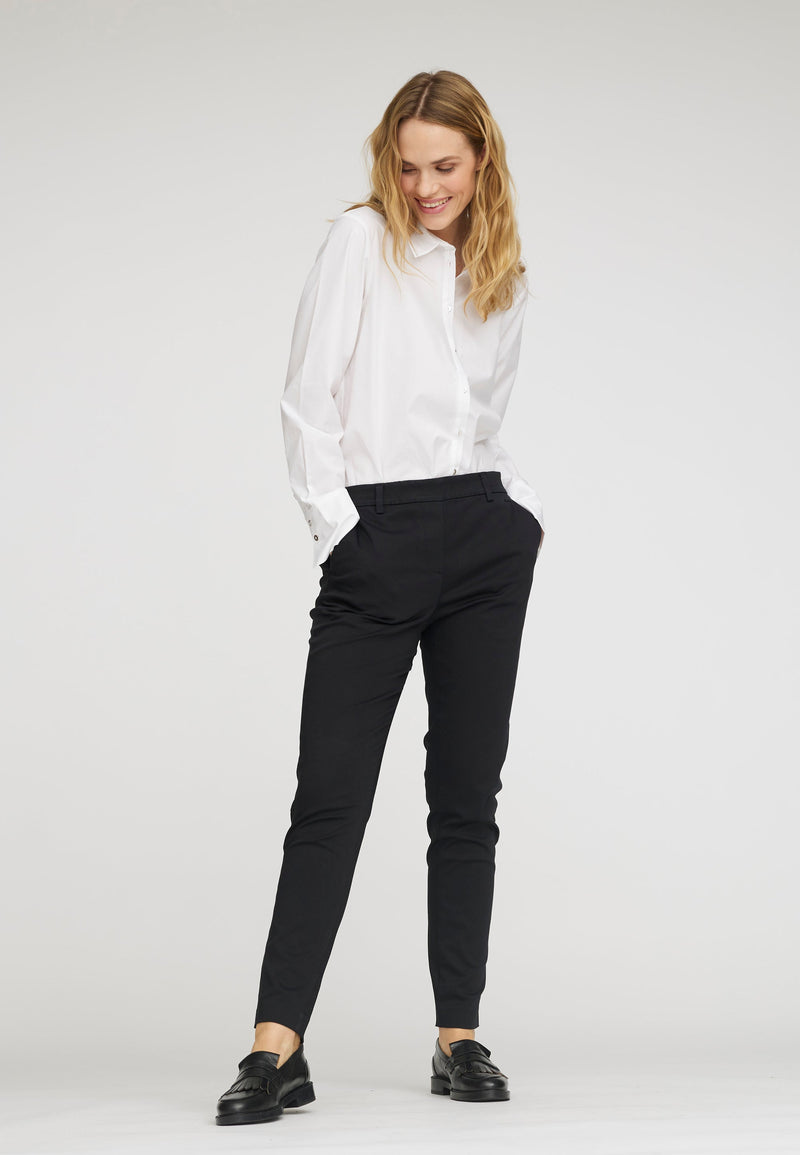 LAURIE Fanny Slim SL Trousers SLIM 99105 Black