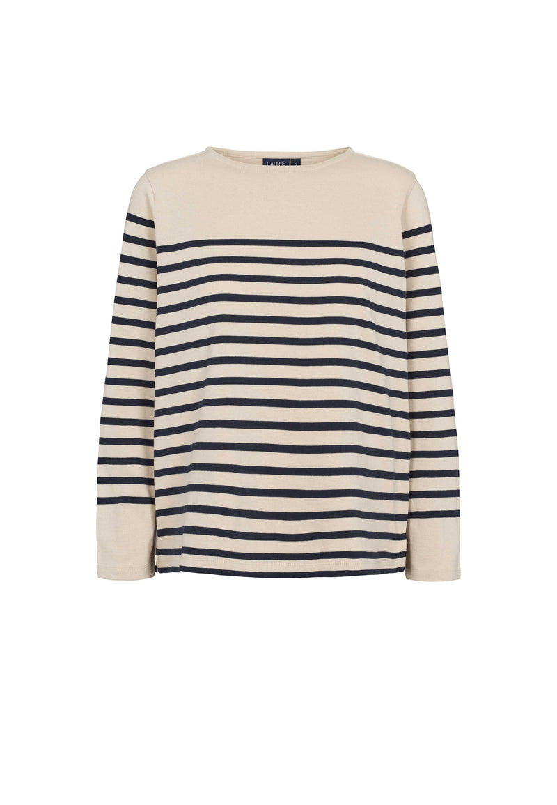 Gabrielle Breton Shirt LS - Birch Stripe