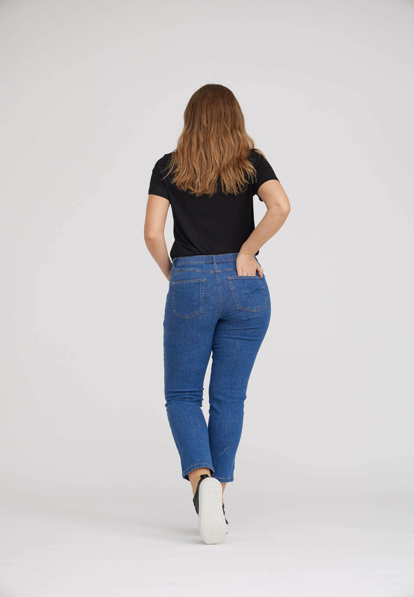 Hannah Regular - Extra Short Length - Blue Denim