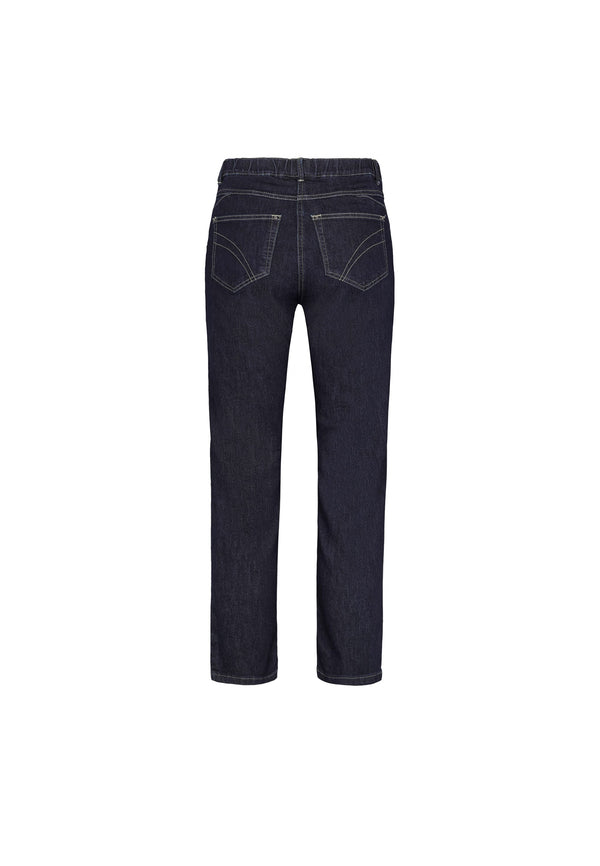 Helen Straight - Medium Length - Dark Blue Denim