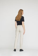 LAURIE Kelly Regular Housut Trousers REGULAR 25137 Grey Sand