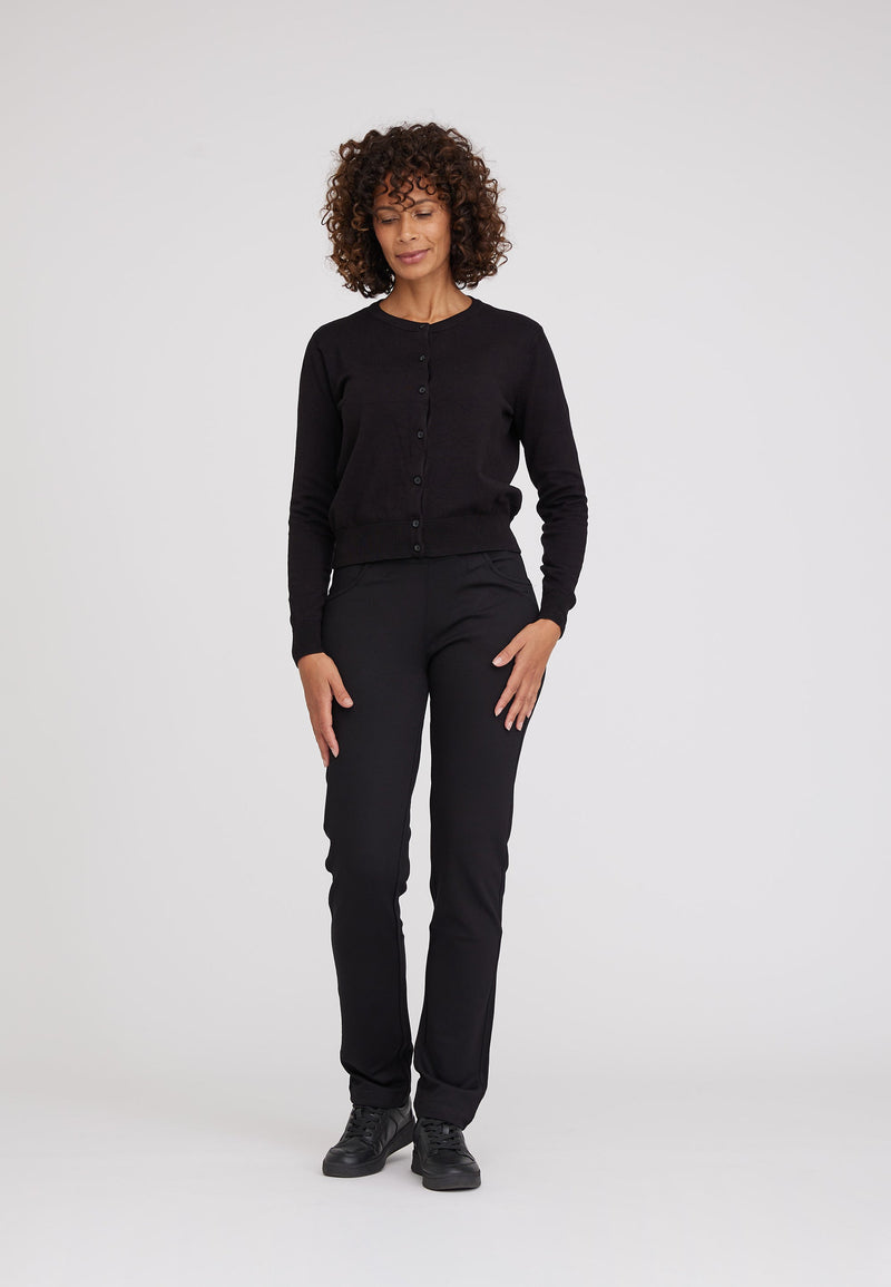 Kelly Regular Jersey ML - Black brushed