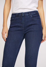 Laura Slim - Medium Length - Ecolabel - Dark Blue Denim