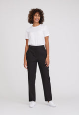 Noa Relaxed - Medium Length - Black