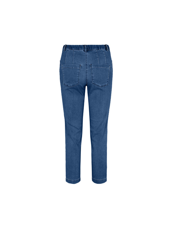 Patricia Pure Regular Crop - Blue Denim