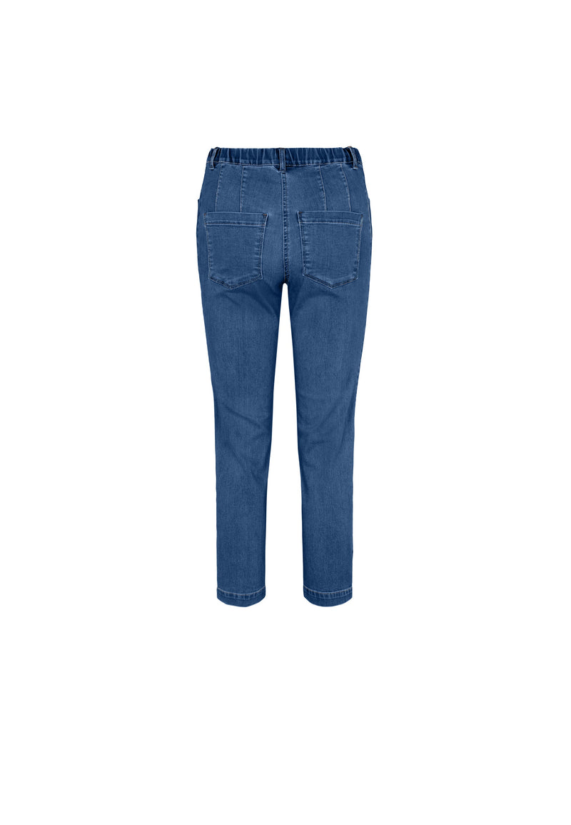 Patricia Pure Regular Crop - Blue Denim