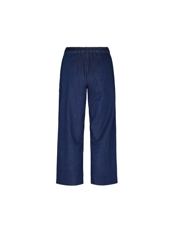Phoebe Loose Cropped - Medium Blue Denim